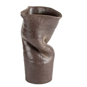 MAARTEN VASE BROWN L