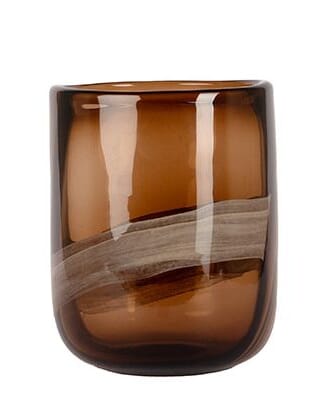 JINTE VASE BROWN M