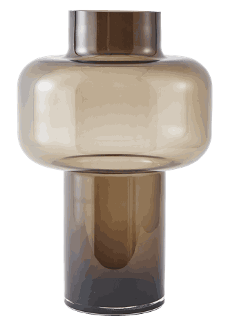 LILITH VASE BROWN L