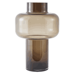 LILITH VASE BROWN L