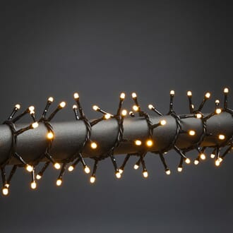 Slynge cluster 230 amber LED frostet topp