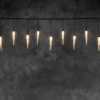 Istappslynge 50 istapper 50 amber LED