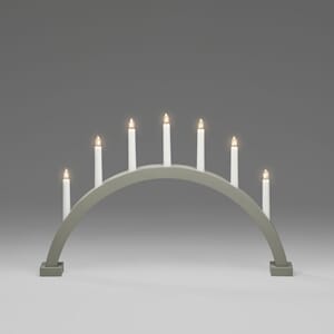 Advenstake 7 armet bue matt grågrønn