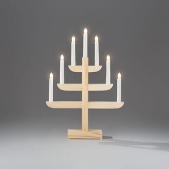 Adventstake 7 armet natur