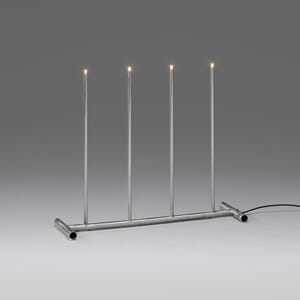 Adventstake 4 armet LED aluminium