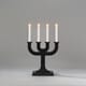 Adventstake 4 armet sort