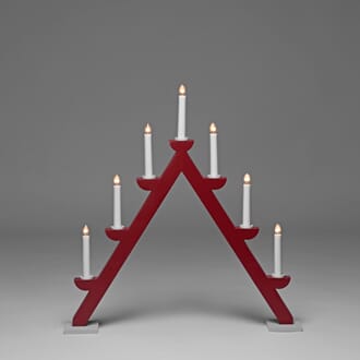 Advenstake 7 armet grå/rød