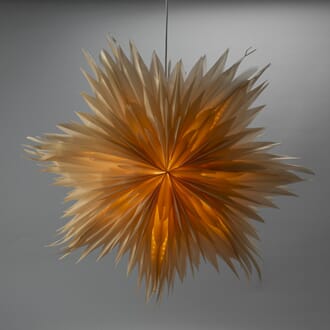 Adventstjerne 80 cm perlemorgull
