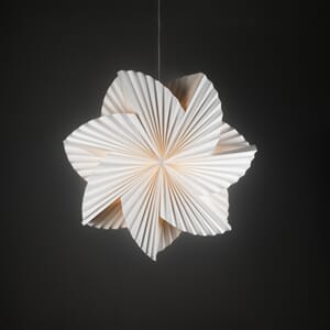 Pappstjerne 80 cm plissert