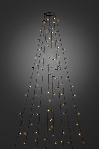 Appstyrt ringslynge 2,4 m 8 x 30 amber LED