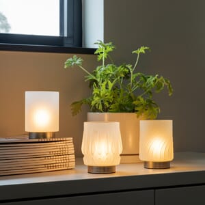 Ladbar lyslykt 11 cm