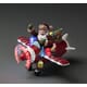 Fly med propell Merry Christmas nisse