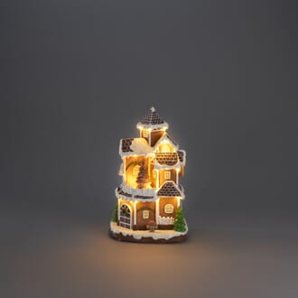 Pepperkakehus i etasjer