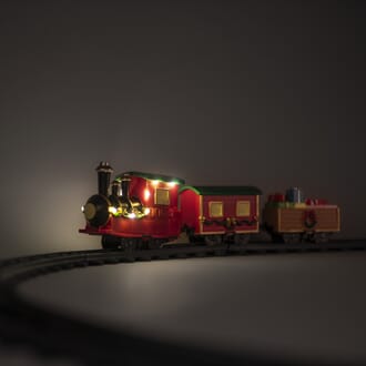 Elektrisk togsett for juletre