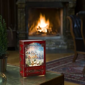 Vannfyllt bok flyvende nisse