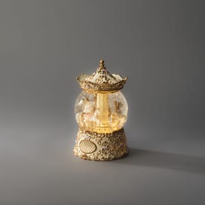 Vannfyllt lykt roterende karusell