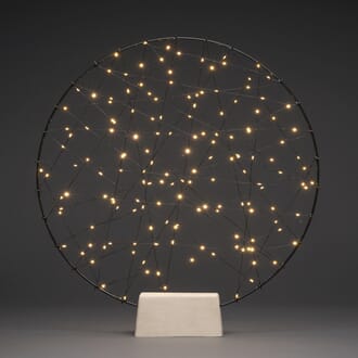 Metalldekorasjon 64 cm 160 LED dramcatcher L