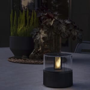 Lys med dobbeltsidig "flamme" 256 varmhvite LED