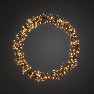 Krans 50 cm 600 LED dimmbar