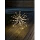 Dekorasjonsball hvit 40 cm 120 varmhvite LED