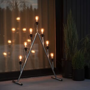 Adventstake ute 115 cm 7 amber LED