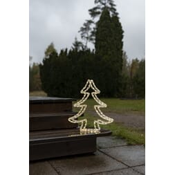 Juletre 131 varmhvite LED 45,5 cm