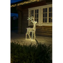 Ren 130 cm prisme varmhvite LED