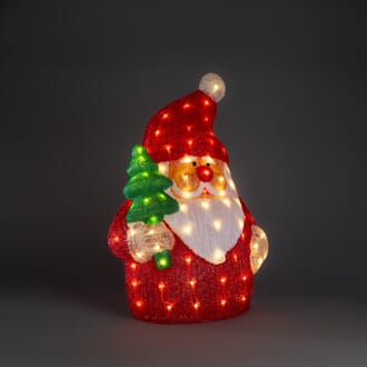 Nisse med juletre 58 cm