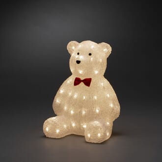 Bjørn 38 cm akryl