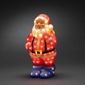 Nisse med varmhvite LED, 55 cm.
