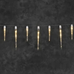 32 istapper amber LED 7,75 m x 32 & 21 cm