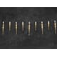 16 istapper amber LED 3,75 m x 32 & 21 cm