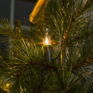 Slynge 20 lys med bøyd spiss