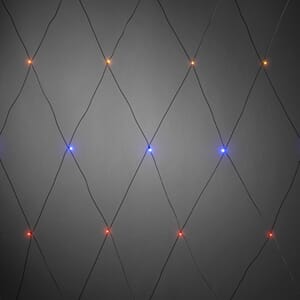 Nett 64 minilys LED 2 x 2m fargede