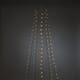 Ring slynge 300 cm 5 x 50 amber LED frostet