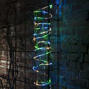 Minilysslange 10 meter farget