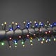 Slynge cluster 800 fargede LED frostet