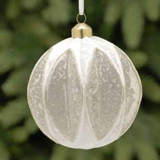 Glasskule 10 cm mercury effect