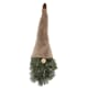 Gnom frostet grønn tre med fluffy hatt 30 cm