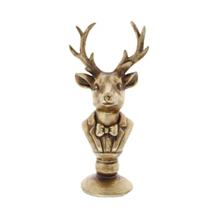 37 cm hjortehode i polyresin