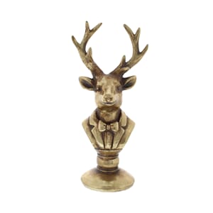 28 cm hjorehode i polyresin