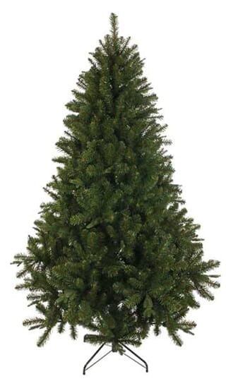 Juletre PVC 210 cm 900 tips 300 varmhvite LED