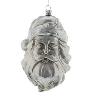12 cm sølv nisse