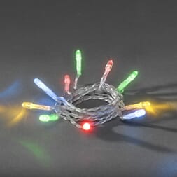 Slynge 10 fargede LED timer 6 timer