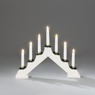 Advenstake 7 armet hvit