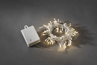 Slynge 80 varmhvite LED skumringssensor timer 6/9 timer