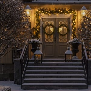 Slynge 80 minilys LED varmhvit