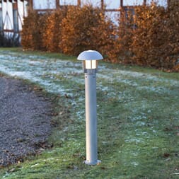 Heimdal E27 grå ink stolpe 102 cm