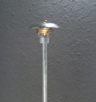 Modena E27 galvanisert ink stolpe 98cm