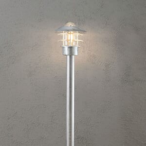 Modena E27 galvanisert ink stolpe 98cm